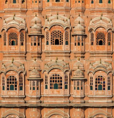Hawa mahal, rüzgarlar, jaipur, rajasthan Hindistan Sarayı.