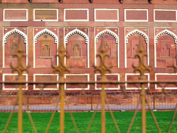 Jahangiri Mahal no Forte vermelho em Agra — Fotografia de Stock