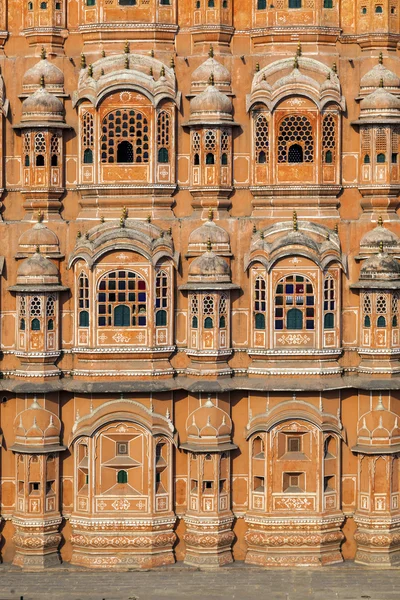 Hawa mahal, palác větrů v jaipur rajasthan, Indie. — Stock fotografie