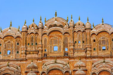 Hawa mahal, rüzgarlar, jaipur, rajasthan Hindistan Sarayı.