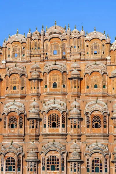 Hawa mahal, palác větrů v jaipur rajasthan, Indie. — Stock fotografie