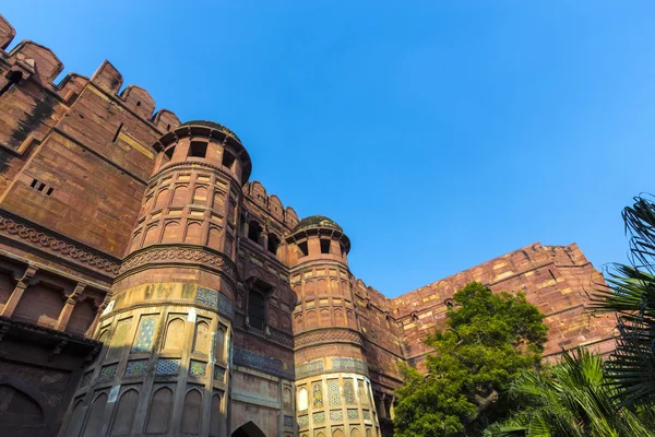 Red Fort in Agra, Amar Singh Gate, India, Uttar Pradesh — Stock Photo, Image