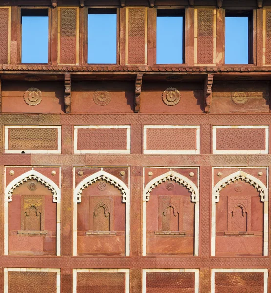 Jahangiri mahal in der roten Festung auf der agra — Stockfoto