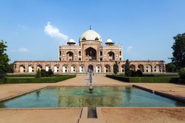 Humayuns mezar. Delhi, Hindistan
