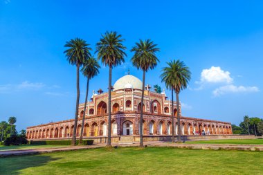 Humayuns mezar. Delhi, Hindistan