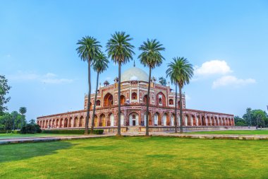 Humayuns mezar. Delhi, Hindistan