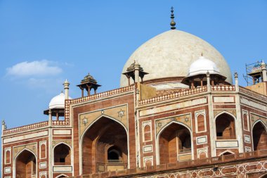Humayuns mezar. Delhi, Hindistan