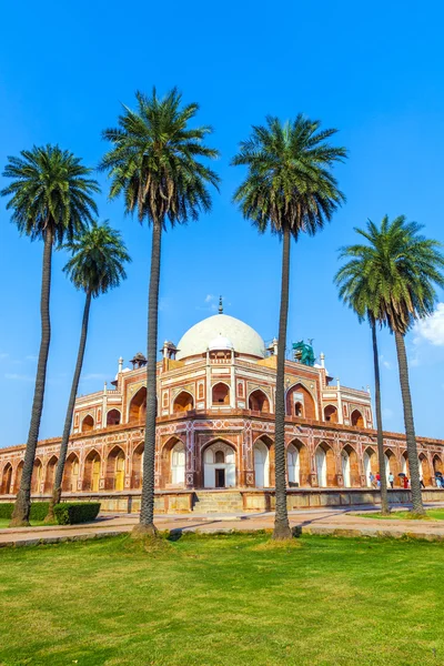 O túmulo de Humayun. Delhi, Índia — Fotografia de Stock