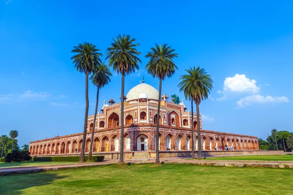 O túmulo de Humayun. Delhi, Índia — Fotografia de Stock