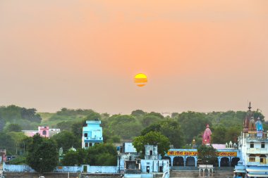 pushkar ghats için Göl Manzaralı