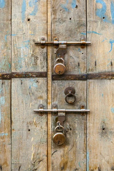 Locker at an old haveli in Bikaner, Rajasthan, India — Stock Photo, Image