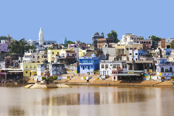 View of the City of Pushkar, Rajasthan, India. — Stock Photo, Image