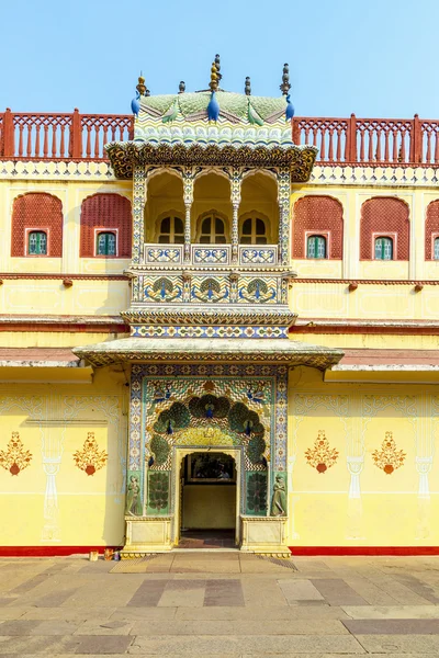 Chandra mahal w pałacu Watykańskim, jaipur, Indie — Zdjęcie stockowe