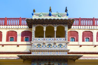 Chandra mahal city palace, jaipur, Hindistan