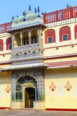 Chandra mahal city palace, jaipur, Hindistan