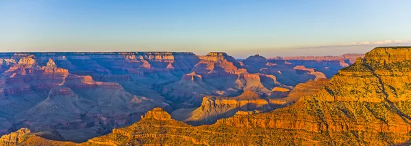 Grand Canyon at Mathers point in sunset light — Stock Photo, Image