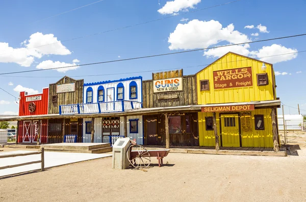 The Historic Seligman depot on Route 66 — Stock Photo, Image