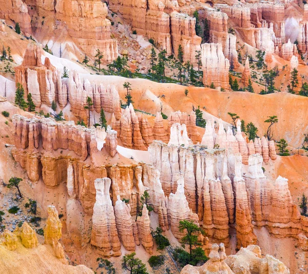 güzel manzara muhteşem taş forma ile bryce canyon