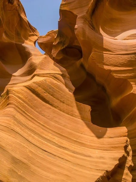 Antiloper canyon, världens berömda slot canyon — Stockfoto