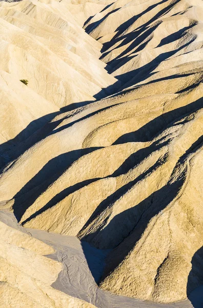 Ondas suaves pintorescas de arenisca multicolor. Muerte vall —  Fotos de Stock