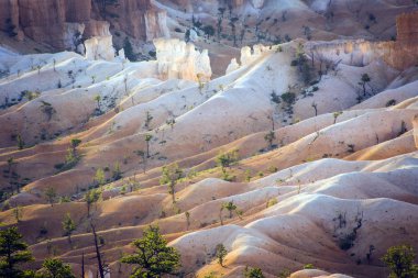 güzel manzara muhteşem taş forma ile bryce canyon