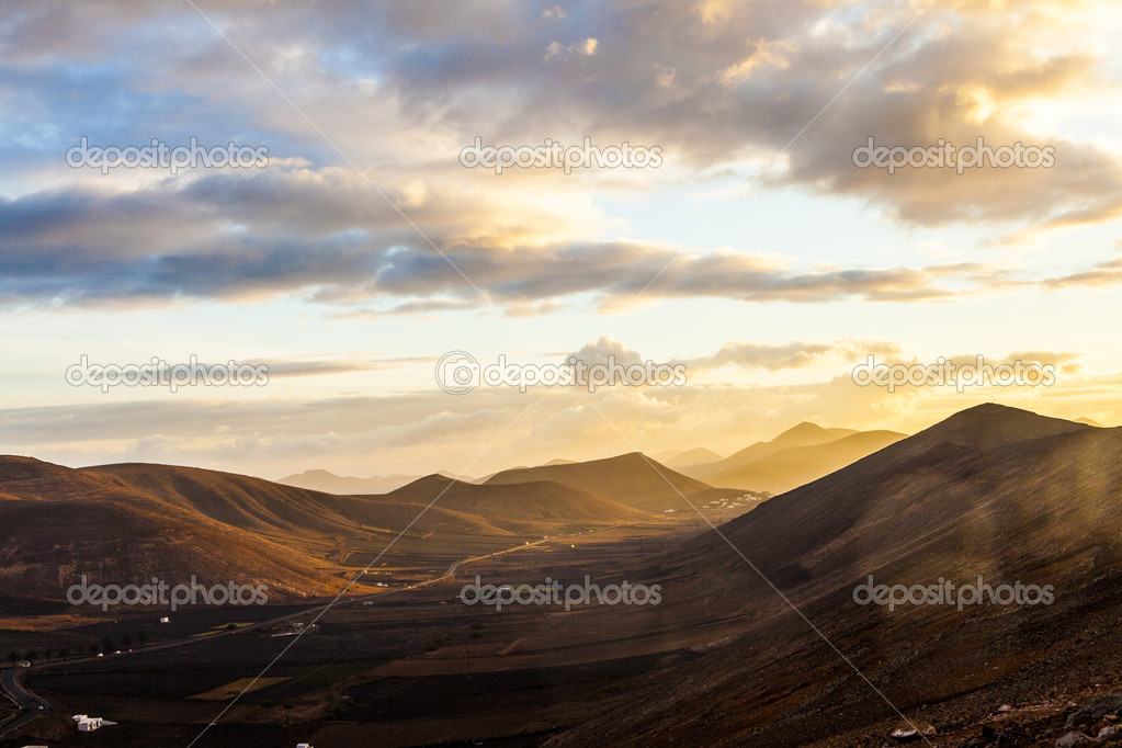 village of Femes in Lanzarote