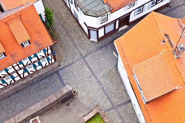 Cityview of old historic town of Oberursel, Germany. — Stock Photo, Image