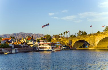 Londra Köprüsü lake havasu, o ile yeniden eski tarihi köprü
