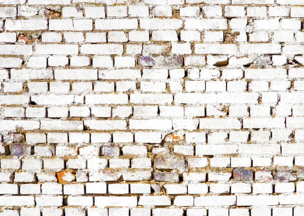 Grunge brick wall of an old house — Stock Photo, Image