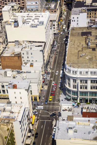 Vista desde la azotea a la ciudad de San Francisco — Foto de Stock