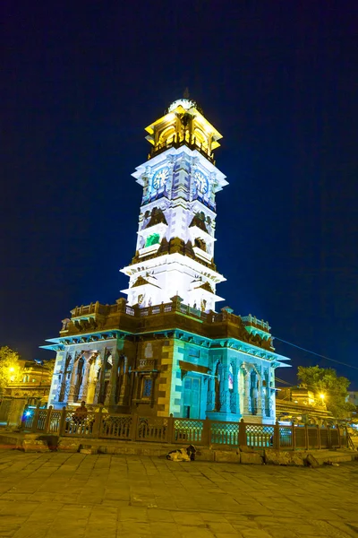 Famosa torre del reloj victoriano en Jodhpur — Foto de Stock