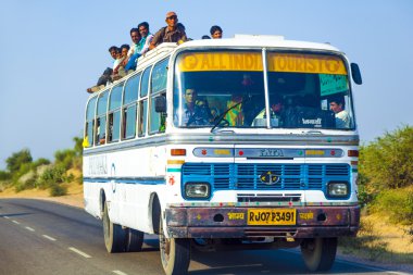 jodhpur karayolu karayolu otobüs seyahat