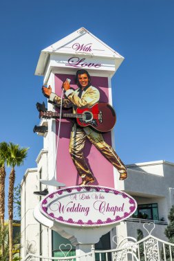 DECEMBER 2004 - Little White Wedding Chapel, Las Vegas, NV clipart