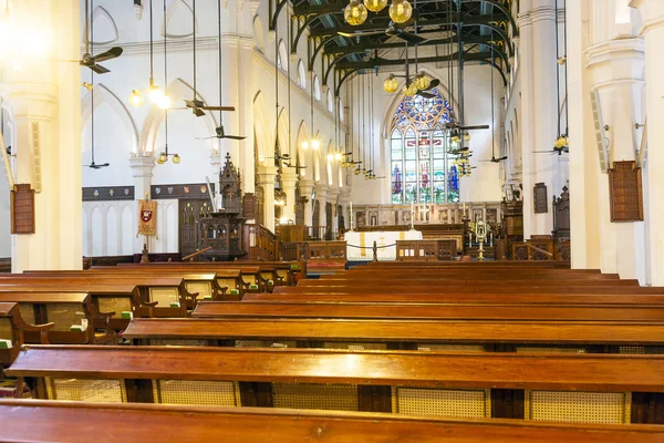 Famous St. Johns Cathedral in Hong Kong — Stock Photo, Image