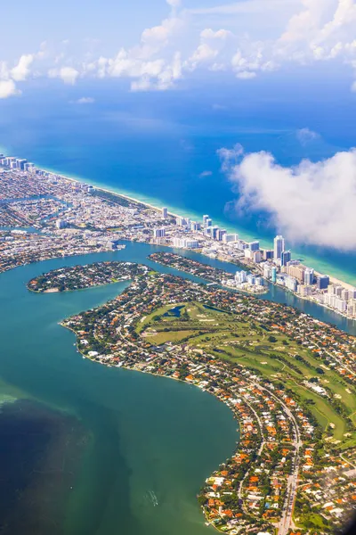 Воздушная линия Майами — стоковое фото