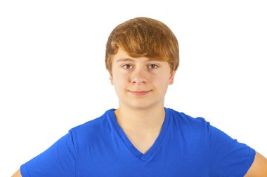 rahat sevimli gülümseyen çocuk