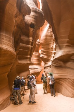 fotoğrafçılar üst antilop Kanyonu çekim