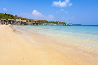 güzel tropik boş Plajı