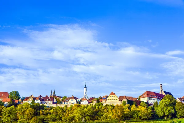 Panorama rothenburg ob der tauber — Zdjęcie stockowe