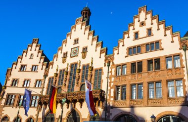 frankfurt, roemer orta yerinde, ünlü Belediye Binası