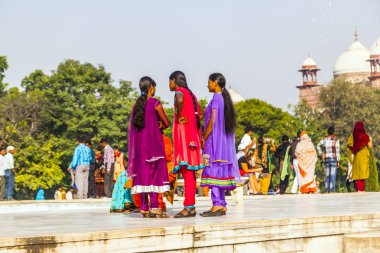 Agra, Hindistan Taj mahal ziyaret