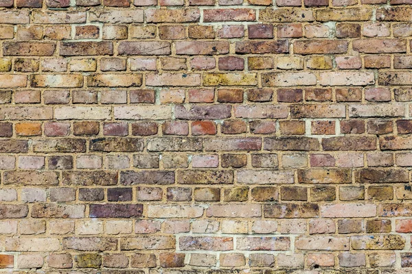 Pattern of brick wall with harmonic colors — Stock Photo, Image