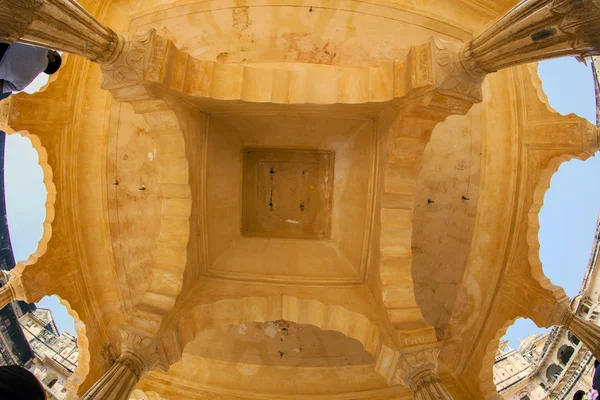 jaipur şehir Hindistan yakınındaki güzel amber fort. Rajasthan