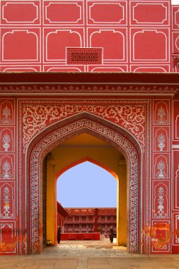 giriş city palace, jaipur, Hindistan