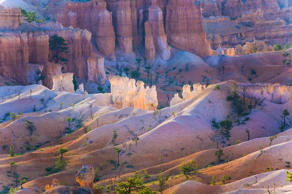 Beau paysage à Bryce Canyon avec magnifique Stone forma — Photo
