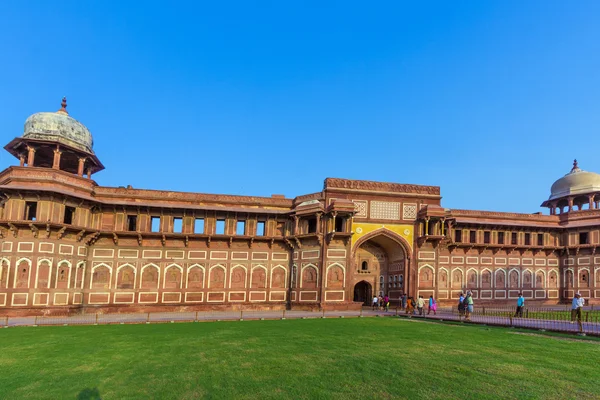 Jahangiri mahal in der roten Festung auf der agra — Stockfoto