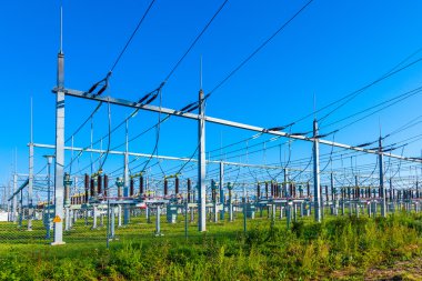 Tarım alanında elektrik santrali
