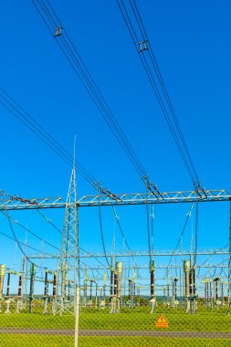Tarım alanında elektrik santrali