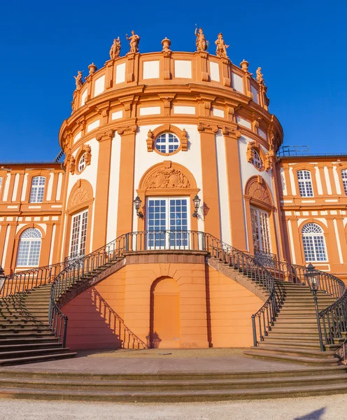 Het paleis van wiesbaden biebrich, Duitsland — Stockfoto