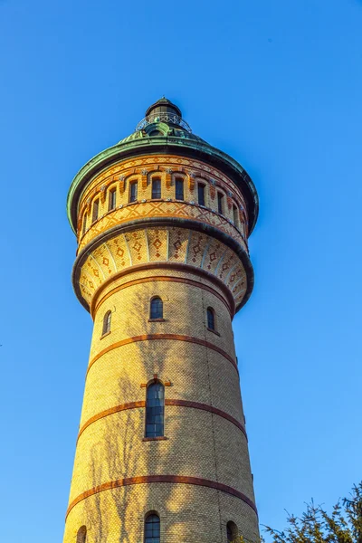 Słynny watertower w biebrich, wiesbaden — Zdjęcie stockowe